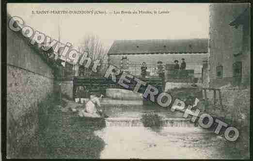 Ville de SAINTMARTIND\\\'AUXIGNY Carte postale ancienne