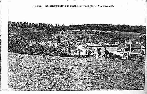 Ville de SAINTMARTINDEBIENFAITE Carte postale ancienne