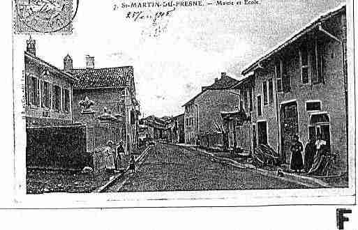 Ville de SAINTMARTINDUFRENE Carte postale ancienne