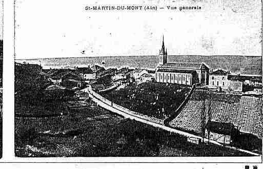 Ville de SAINTMARTINDUMONT Carte postale ancienne