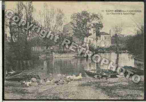 Ville de SAINTMEMELESCARRIERES Carte postale ancienne