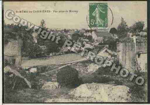 Ville de SAINTMEMELESCARRIERES Carte postale ancienne