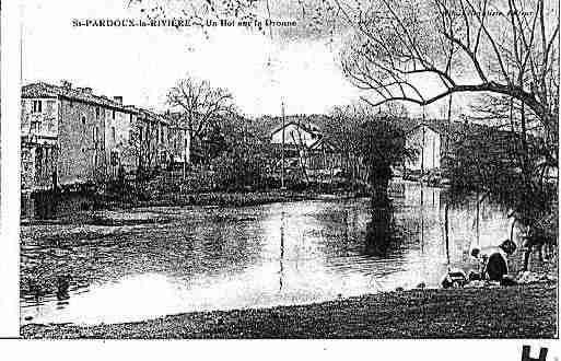 Ville de SAINTPARDOUXLARIVIERE Carte postale ancienne