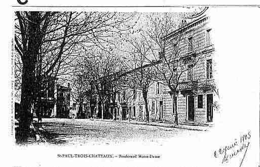 Ville de SAINTPAULTROISCHATEAUX Carte postale ancienne Ville de SAINTPAULTROISCHATEAUX Carte postale ancienne