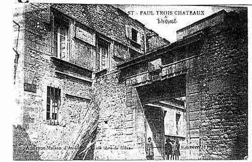 Ville de SAINTPAULTROISCHATEAUX Carte postale ancienne