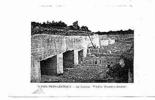 Ville de SAINTPAULTROISCHATEAUX Carte postale ancienne
