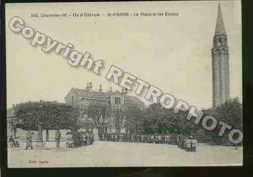 Ville de SAINTPIERRED\'OLERON Carte postale ancienne