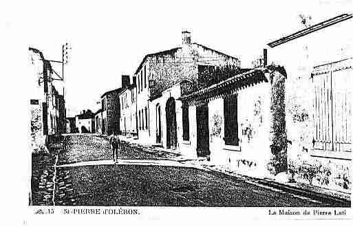 Ville de SAINTPIERRED\'OLERON Carte postale ancienne