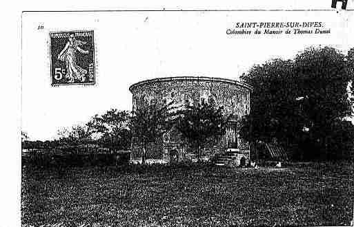 Ville de SAINTPIERRESURDIVES Carte postale ancienne