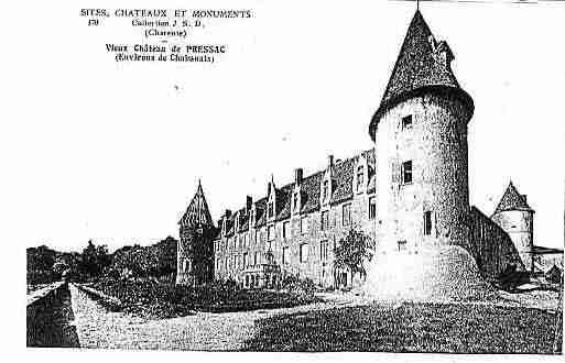 Ville de SAINTQUENTINSURCHARENTE Carte postale ancienne