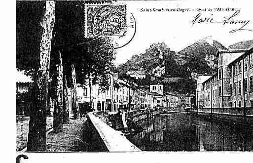 Ville de SAINTRAMBERTENBUGEY Carte postale ancienne