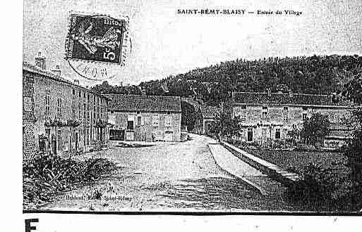 Ville de SAINTREMY Carte postale ancienne