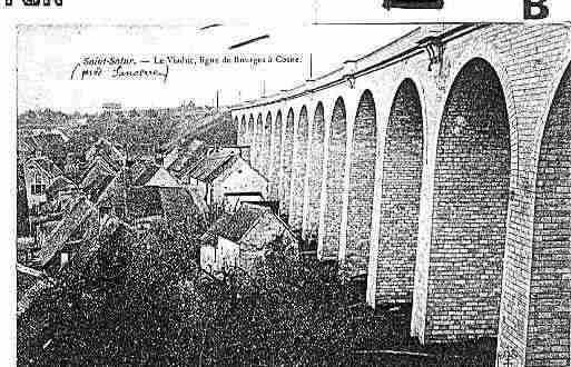 Ville de SAINTSATUR Carte postale ancienne