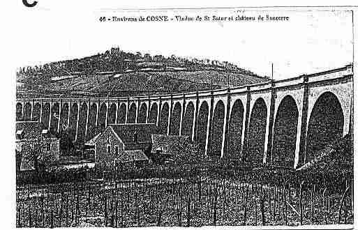 Ville de SAINTSATUR Carte postale ancienne