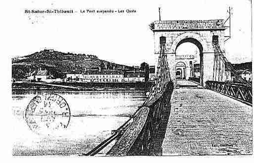 Ville de SAINTSATUR Carte postale ancienne