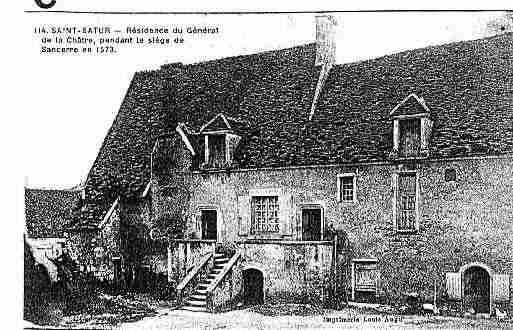 Ville de SAINTSATUR Carte postale ancienne