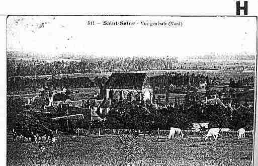 Ville de SAINTSATUR Carte postale ancienne  Ville de SAINTSATUR Carte postale ancienne