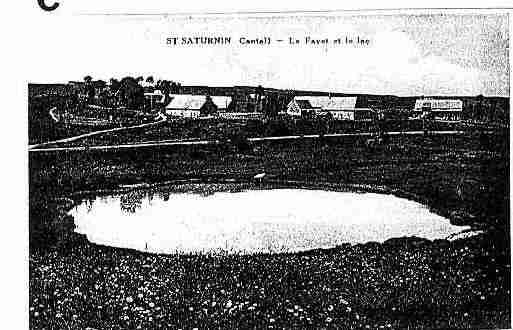 Ville de SAINTSATURNIN Carte postale ancienne