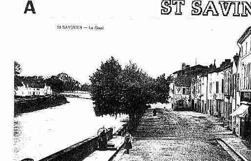 Ville de SAINTSAVINIEN Carte postale ancienne