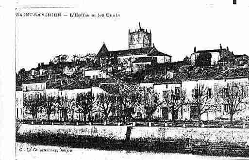 Ville de SAINTSAVINIEN Carte postale ancienne