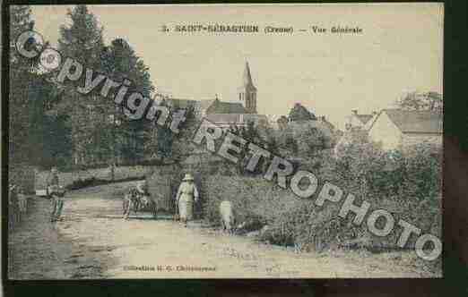 Ville de SAINTSEBASTIEN Carte postale ancienne