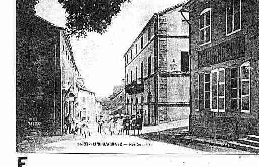Ville de SAINTSEINEL\'ABBAYE Carte postale ancienne