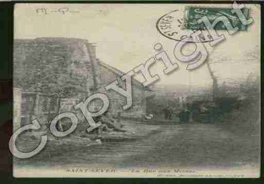 Ville de SAINTSEVERCALVADOS Carte postale ancienne