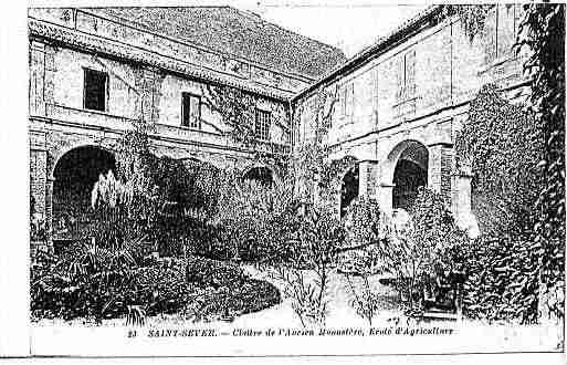 Ville de SAINTSEVERCALVADOS Carte postale ancienne