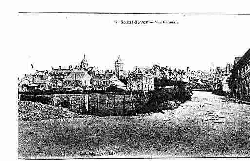 Ville de SAINTSEVERCALVADOS Carte postale ancienne