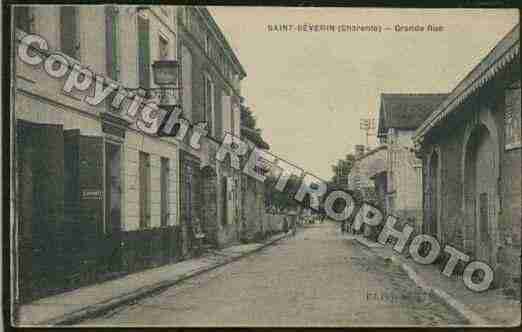 Ville de SAINTSEVERIN Carte postale ancienne