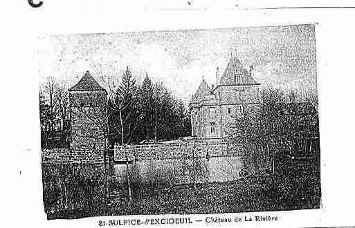Ville de SAINTSULPICED\'EXCIDEUIL Carte postale ancienne