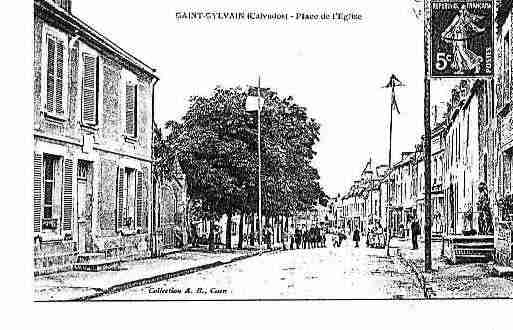 Ville de SAINTSYLVAIN Carte postale ancienne