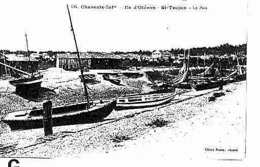 Ville de SAINTTROJANLESBAINS Carte postale ancienne