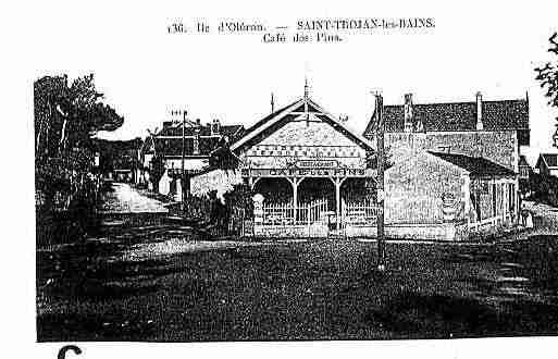 Ville de SAINTTROJANLESBAINS Carte postale ancienne