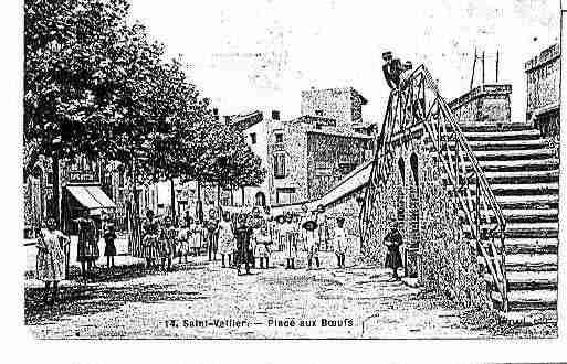 Ville de SAINTVALLIER Carte postale ancienne Ville de SAINTVALLIER Carte postale ancienne