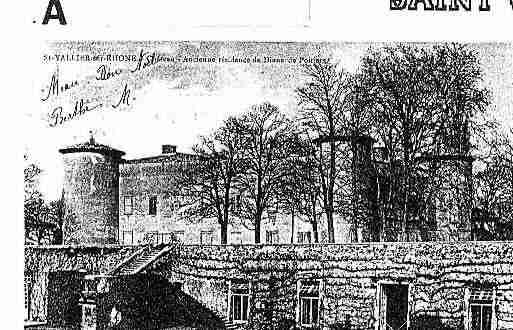 Ville de SAINTVALLIER Carte postale ancienne