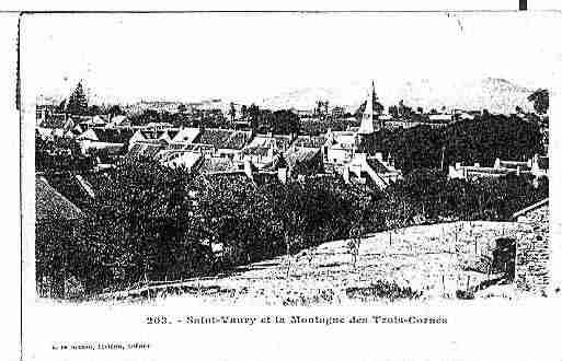 Ville de SAINTVAURY Carte postale ancienne