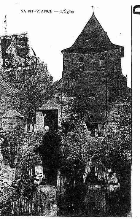 Ville de SAINTVIANCE Carte postale ancienne Ville de SAINTVIANCE Carte postale ancienne