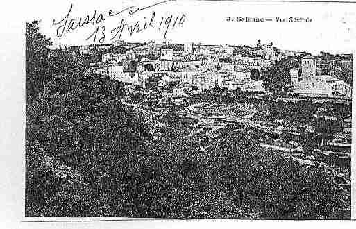Ville de SAISSAC Carte postale ancienne