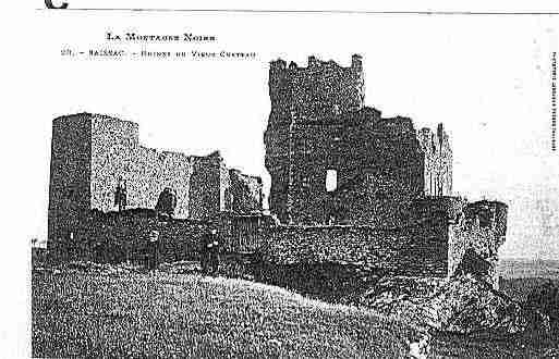 Ville de SAISSAC Carte postale ancienne