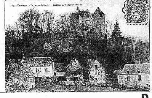 Ville de SALIGNAC Carte postale ancienne