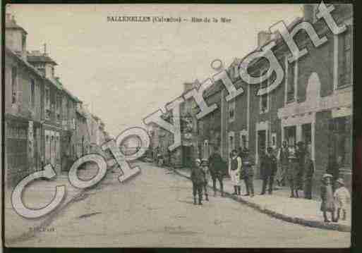 Ville de SALLENELLES Carte postale ancienne