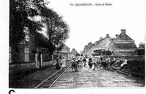 Ville de SALLENELLES Carte postale ancienne