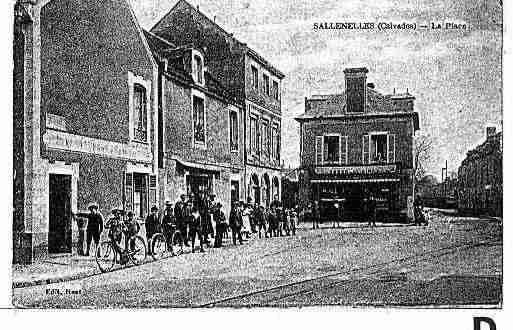 Ville de SALLENELLES Carte postale ancienne