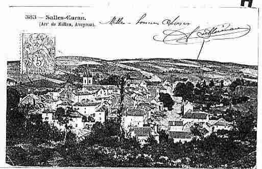 Ville de SALLESLASOURCE Carte postale ancienne