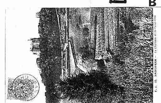 Ville de SANCERRE Carte postale ancienne