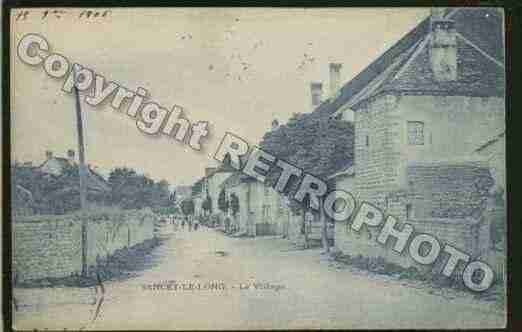 Ville de SANCEYLELONG Carte postale ancienne