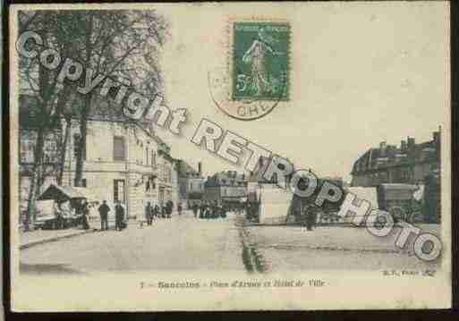 Ville de SANCOINS Carte postale ancienne