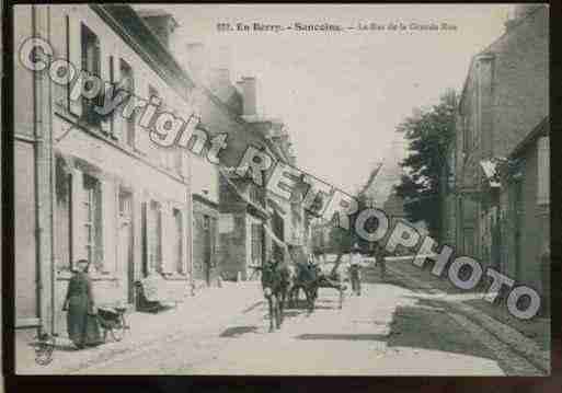 Ville de SANCOINS Carte postale ancienne