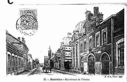 Ville de SANCOINS Carte postale ancienne
